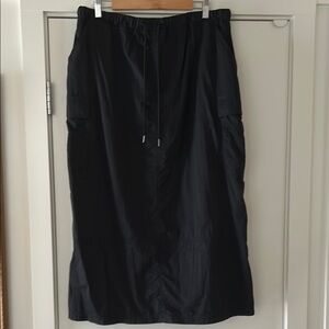 Zella Black Boundless Cargo Maxi Skirt